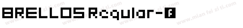 BRELLOS Regular字体转换
